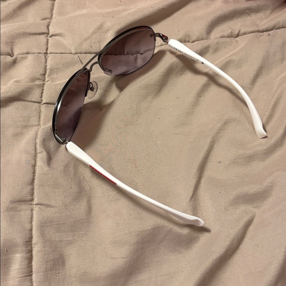 prada aviator style sunglasses - Picture 3 of 5